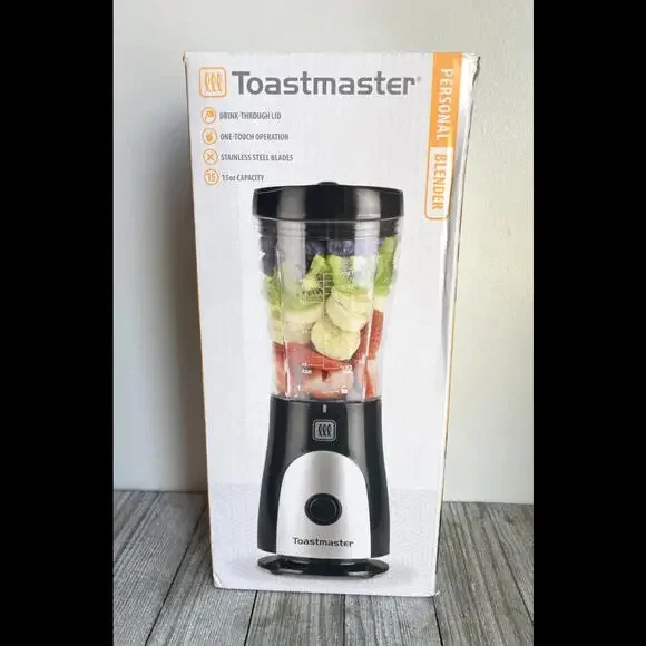 Toastmaster Mini Personal Blender 15 oz Smoothie Maker Brand New - Picture 4 of 8